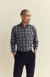 Billy Reid Shadow Plaid John T Shirt