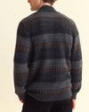 Billy Reid Plaid Zip Sweater