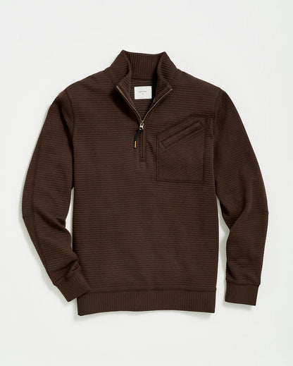 Billy Reid Quilted Half Zip Raggs - Fashion for Men