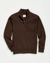 Billy Reid Quilted Half Zip