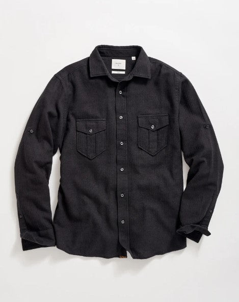 Billy Reid Herringbone Scout Shirt Billy Reid