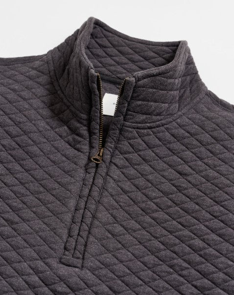 Billy Reid Diamond Quilt Half Zip Billy Reid