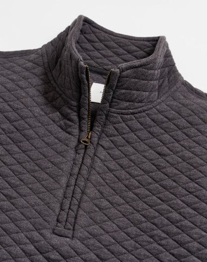 Billy Reid Diamond Quilt Half Zip Billy Reid
