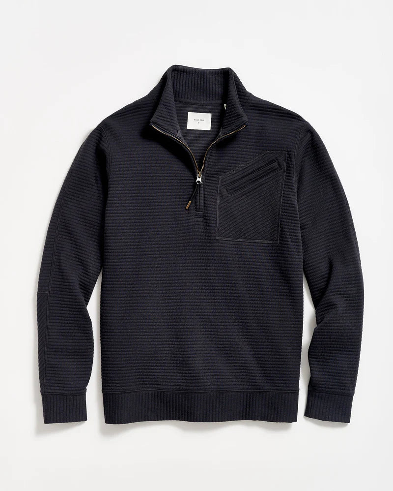 Billy Reid Quilted Half Zip Raggs - Fashion for Men