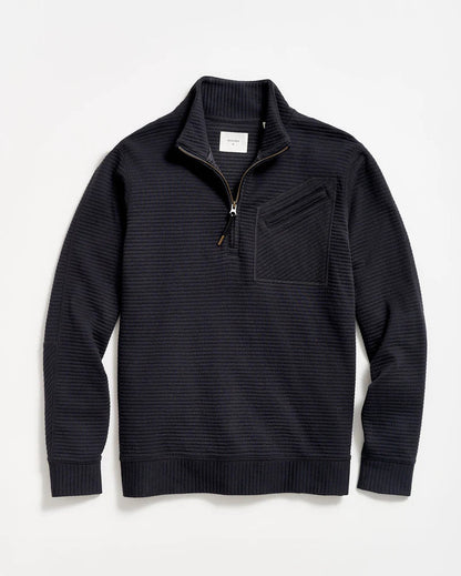 Billy Reid Quilted Half Zip Raggs - Fashion for Men