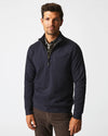 Billy Reid Quilted Half Zip