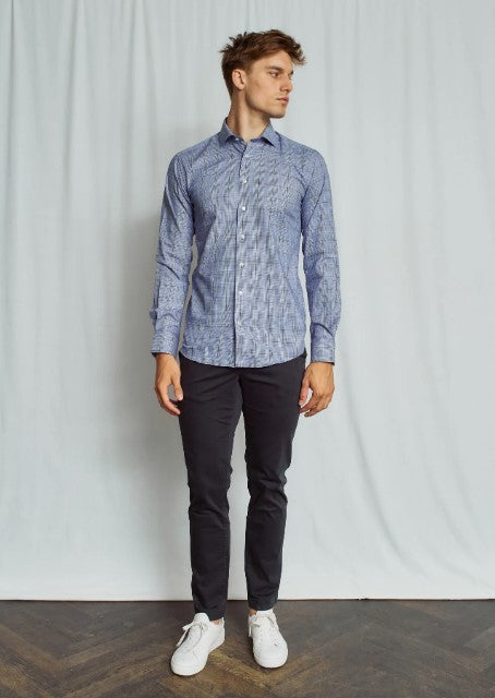 Bruun & Stengade BS Kemba Modern Fit Shirt Raggs - Fashion for Men