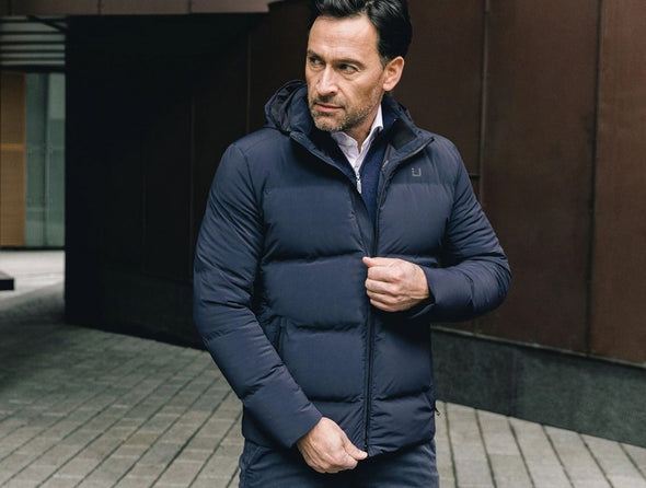 UBR Bolt Jacket in Navy