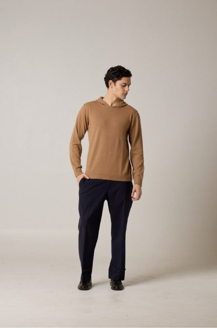 Daniele Fiesoli Yarn Dyed Merino Cashmere Hoodie Daniele Fiesoli