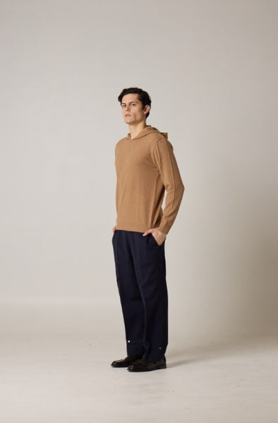 Daniele Fiesoli Yarn Dyed Merino Cashmere Hoodie