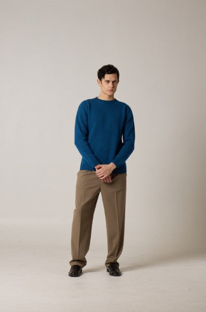 Daniele Fiesoli Crew Neck Sweater with Raglan Sleeve Raggs - Fashion for Men