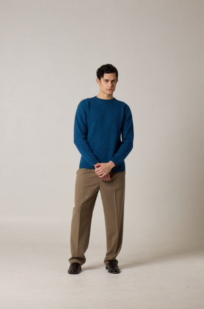 Daniele Fiesoli Crew Neck Sweater with Raglan Sleeve Raggs - Fashion for Men