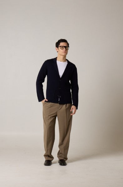 Daniele Fiesoli Cotton Knitwear Jacket