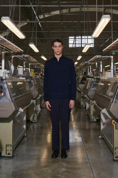 Daniele Fiesoli Zipped Mock Neck Daniele Fiesoli