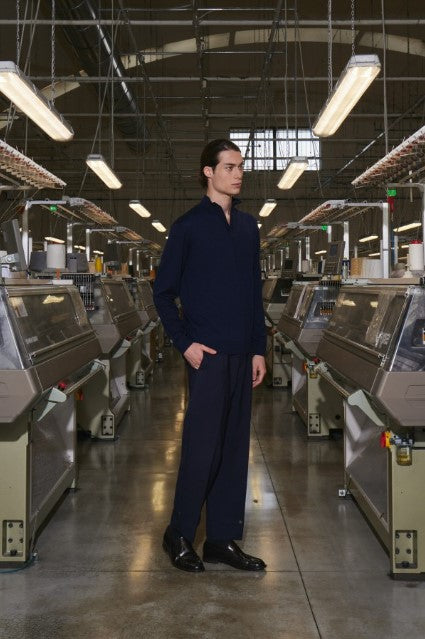 Daniele Fiesoli Zipped Mock Neck Daniele Fiesoli