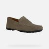 Geox Kosmopolis Suede Loafer in Taupe