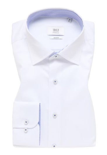 Eterna Slim Fit Luxury Shirt With Details Eterna
