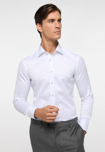 ETERNA Donna Satin Shirt Regular Fit ETERNA Donna Satin Shirt Regular Fit