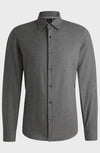 Hugo Boss Casual-fit Cotton Twill Shirt with Kent Collar