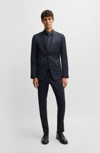 Hugo Boss Regular-fit Stretch-Cotton Poplin Shirt Hugo Boss Black