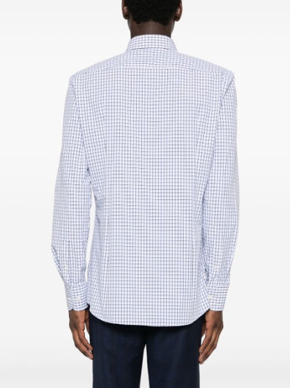 Hugo Boss Hank Checked Performance Shirt
