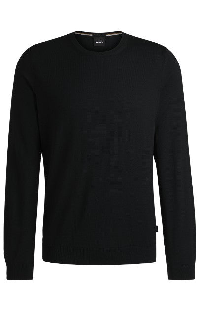 Hugo Boss Leno-P Crewneck Sweater Hugo Boss Black