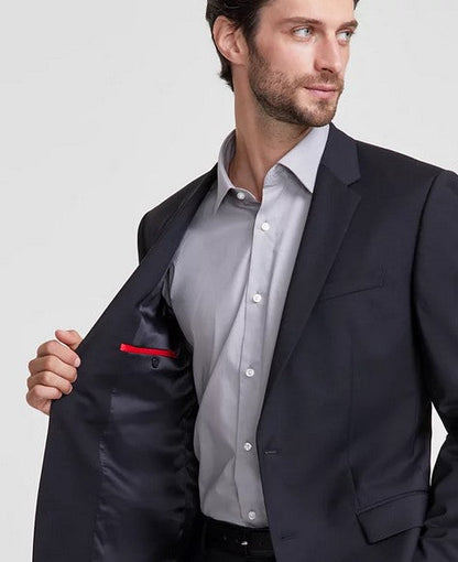 Hugo Henry Suit Jacket in Black Hugo Boss Red Label