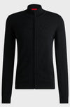 Hugo San Jorge Zip-Up Jacket in Virgin Wool