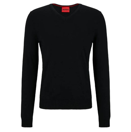 Hugo San Vredo V-Neck Sweater Hugo Boss Red