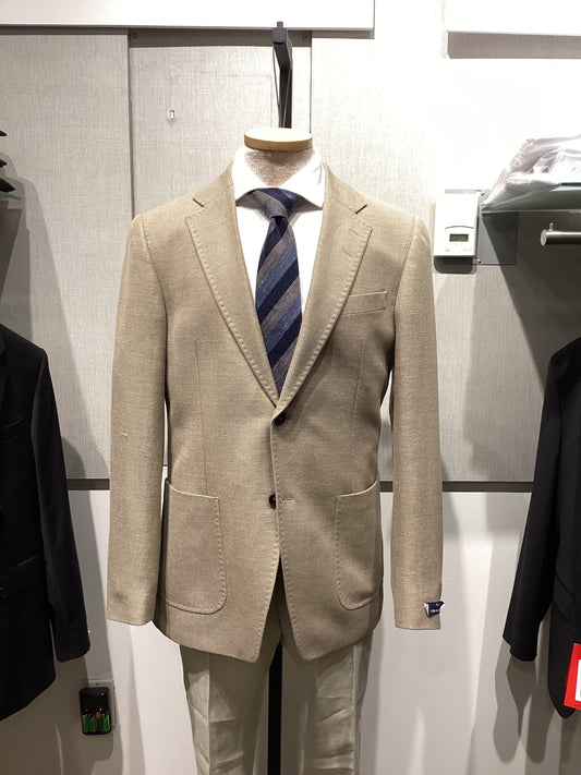 Tiger of Sweden Casual Wool-Blend Blazer - Beige/Brown