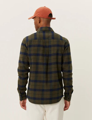 Les Deux Lennon Flannel Check Overshirt Les Deux