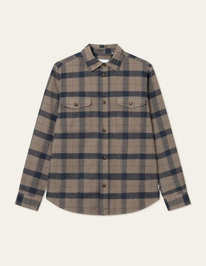 Les Deux Lennon Flannel Check Overshirt Les Deux