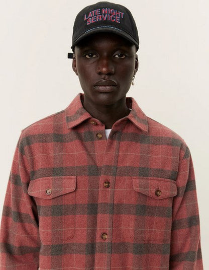 Les Deux Lennon Flannel Check Overshirt Les Deux