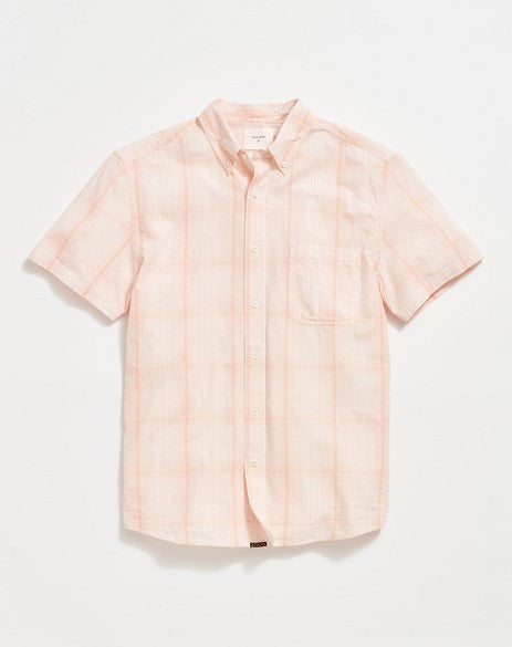 Billy Reid S/S Line Plaid Tuscumbia Shirt Button Down Billy Reid