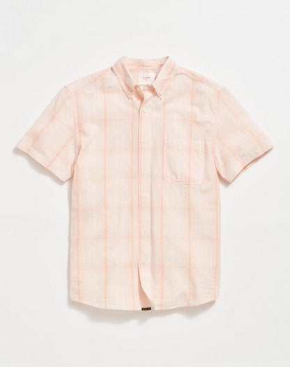 Billy Reid S/S Line Plaid Tuscumbia Shirt Button Down Billy Reid