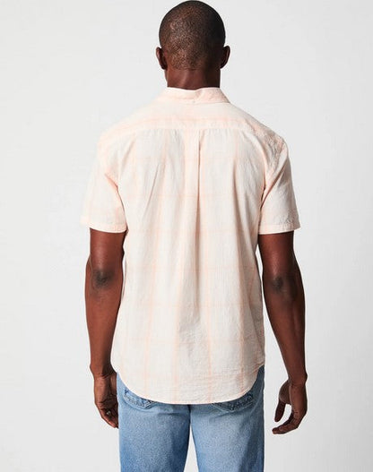 Billy Reid S/S Line Plaid Tuscumbia Shirt Button Down Billy Reid