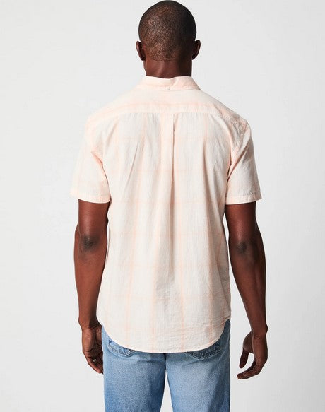 Billy Reid S/S Line Plaid Tuscumbia Shirt Button Down Billy Reid