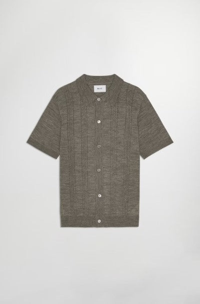 NN07 Thor Textured Cardigan - Capers