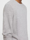 Theory Riland Sweater in Silver Heather