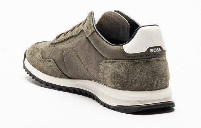 Hugo Boss Lighter 50388431 Black Casual Sneakers Shoes Lace up Men's Size  46 EU | eBay