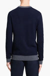 Theory Maden Sweater in Baltic & Pestle