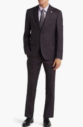 Ted Baker Jay Suit in Burgundy