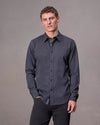 Rag & Bone Tomlin Cotton Shirt in Shark Blue