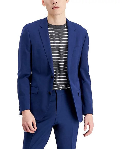 Hugo Henry Suit Jacket in Bright Blue Hugo Boss Red Label