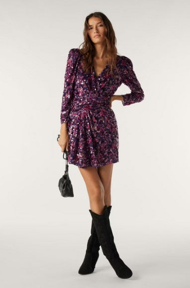 Ba&sh Sola Dress in Purple