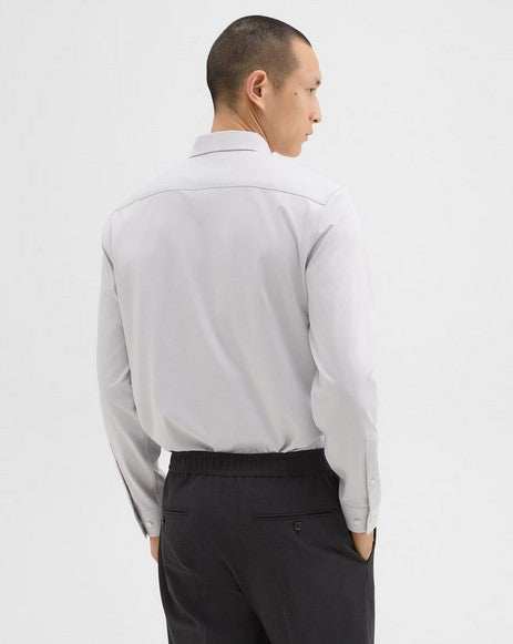 Theory Sylvain Structure Knit Shirt | Men's Slim Knit Shirt