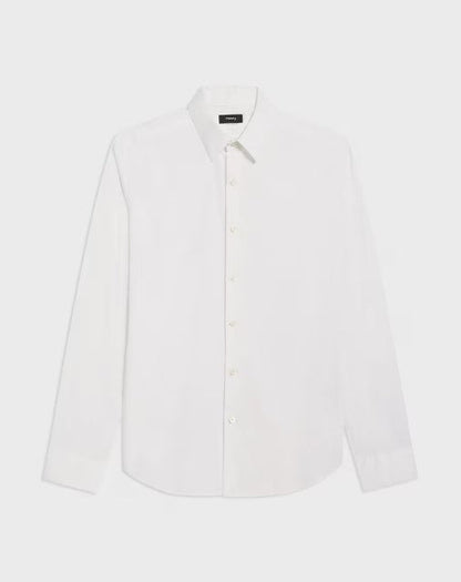 Theory Sylvain Shirt in Good Cotton THEORY