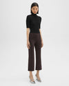 Theory Scuba Pant in Mink