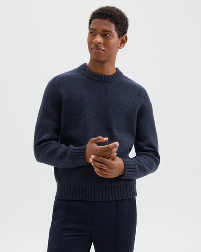 Theory Crewneck Sweater in Wool-Cashmere