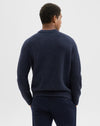 Theory Crewneck Sweater in Wool-Cashmere